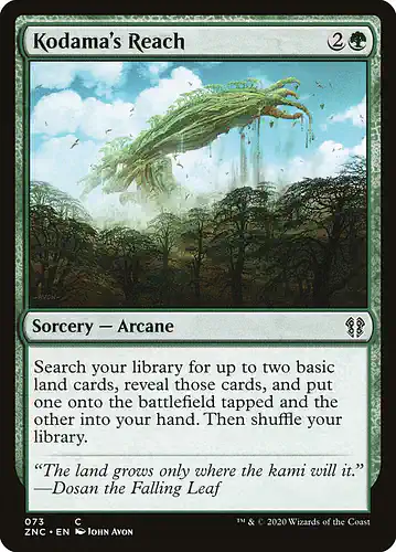 Kodama's Reach - znc Spoiler