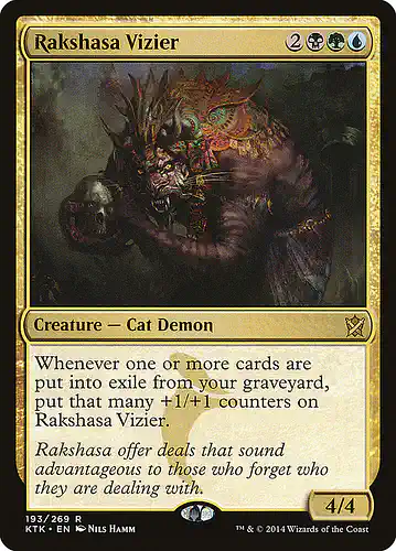 Rakshasa Vizier - ktk Spoiler