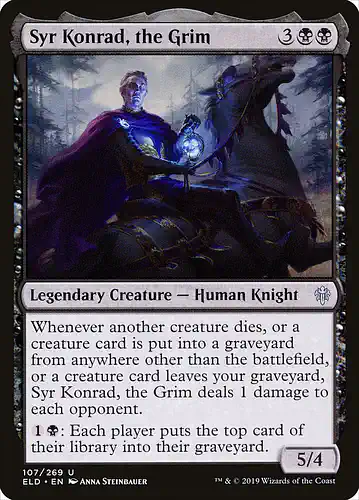 Syr Konrad, the Grim - eld Spoiler