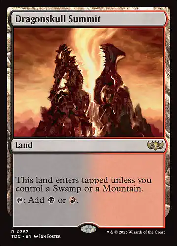 Dragonskull Summit - tdc Spoiler