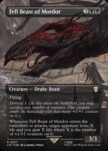Fell Beast of Mordor - ltc Spoiler