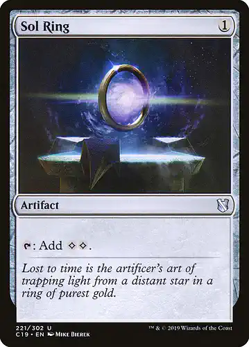 Sol Ring - c19 Spoiler