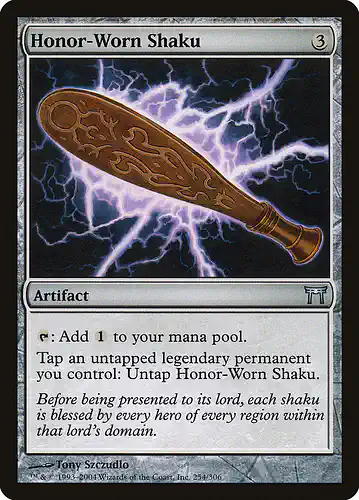Honor-Worn Shaku - chk Spoiler