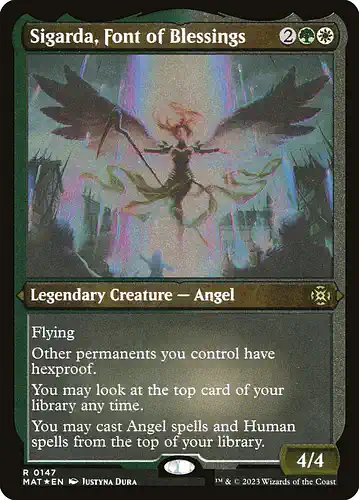 Sigarda, Font of Blessings - mat Spoiler