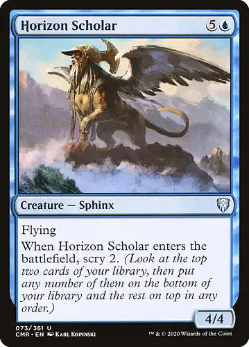 Horizon Scholar - cmr Spoiler