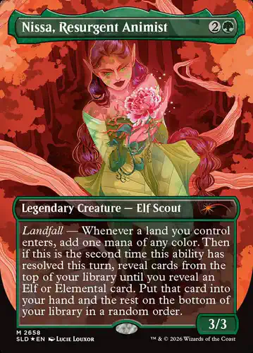Nissa, Resurgent Animist - sld Spoiler