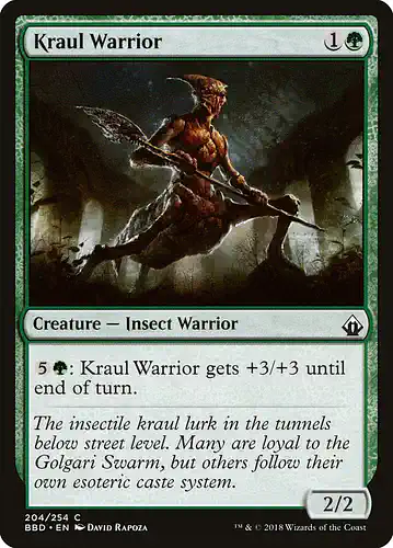 Kraul Warrior - bbd Spoiler