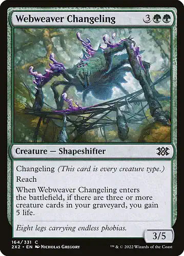 Webweaver Changeling - 2x2 Spoiler