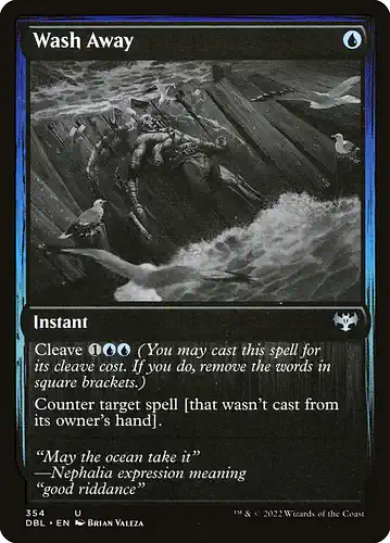 Wash Away - dbl Spoiler