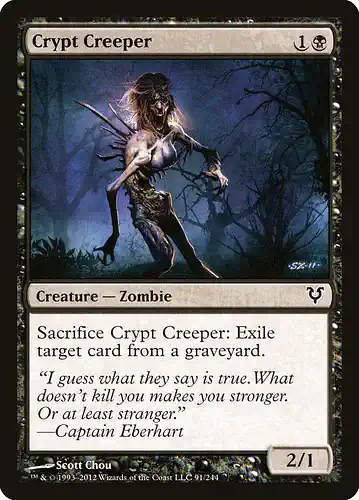 Crypt Creeper - avr Spoiler