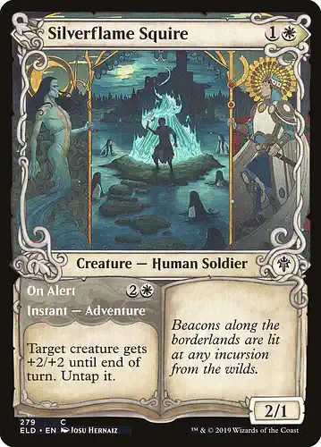 Silverflame Squire - eld Spoiler