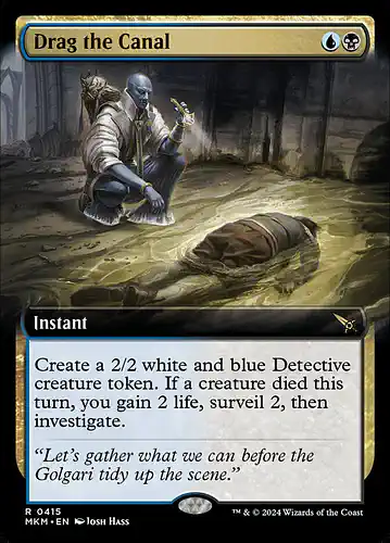 Drag the Canal - mkm Spoiler