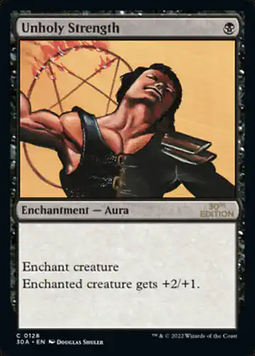 Unholy Strength - 30a Spoiler
