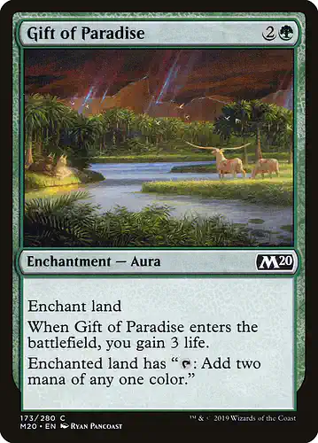 Gift of Paradise - m20 Spoiler