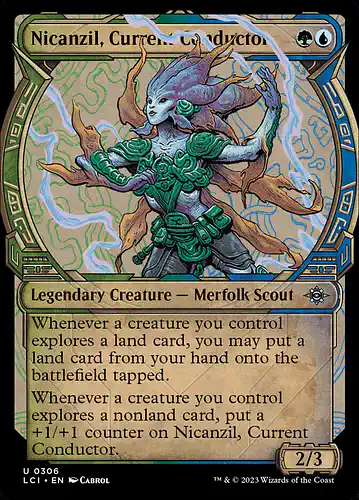 Nicanzil, Current Conductor - lci Spoiler