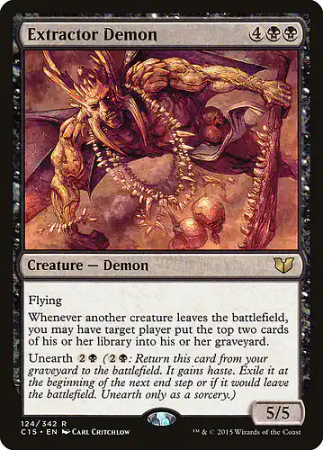 Extractor Demon - c15 Spoiler