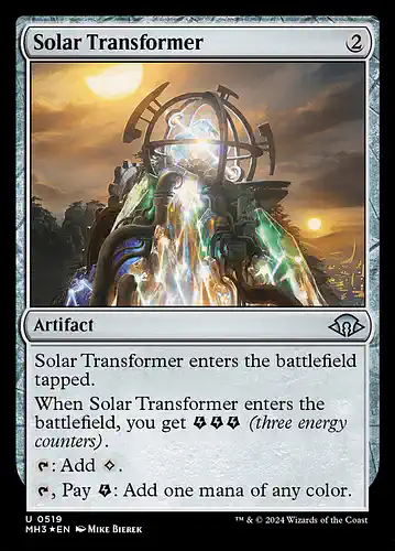 Solar Transformer - mh3 Spoiler