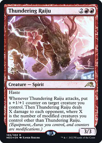 Thundering Raiju - neo Spoiler