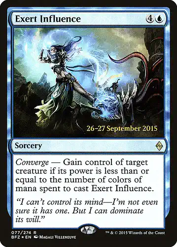 Exert Influence - bfz Spoiler