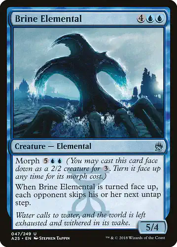 Brine Elemental - a25 Spoiler