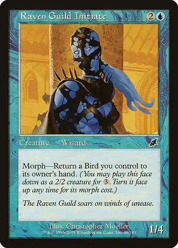 Raven Guild Initiate - scg Spoiler