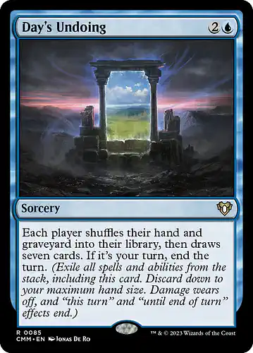 Day's Undoing - cmm Spoiler