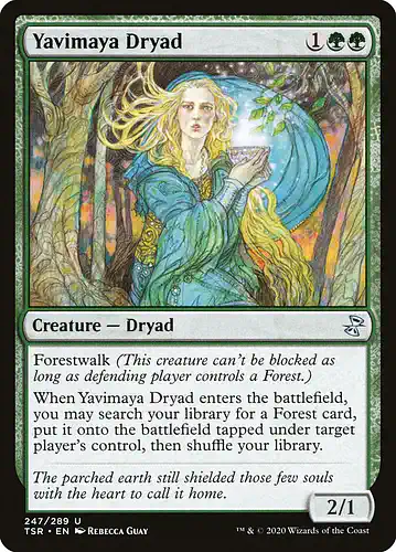 Yavimaya Dryad - tsr Spoiler
