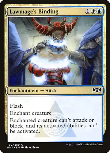 Lawmage's Binding - rna Spoiler