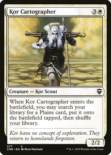 Kor Cartographer - cmr Spoiler