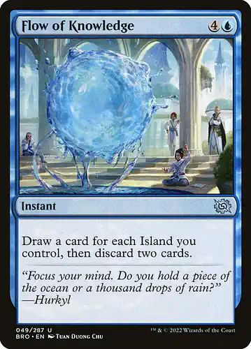Flow of Knowledge - bro Spoiler