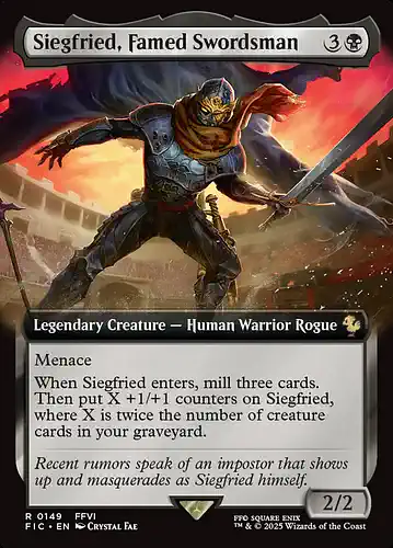 Siegfried, Famed Swordsman - fic Spoiler