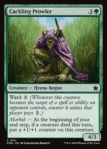 Cackling Prowler - fdn Spoiler