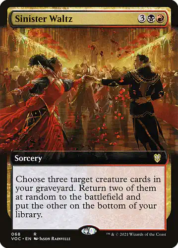Sinister Waltz - voc Spoiler
