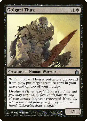 Golgari Thug - rav Spoiler