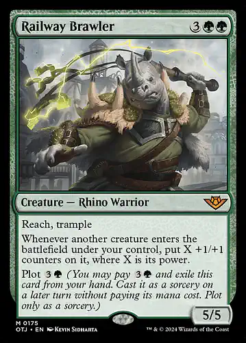 Railway Brawler - otj Spoiler