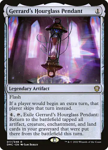 Gerrard's Hourglass Pendant - dmc Spoiler