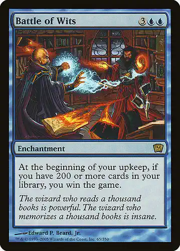 Battle of Wits - 9ed Spoiler