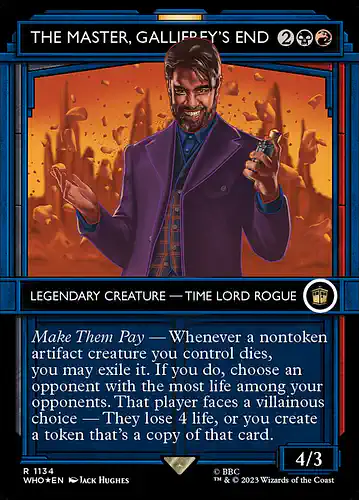 The Master, Gallifrey's End - who Spoiler