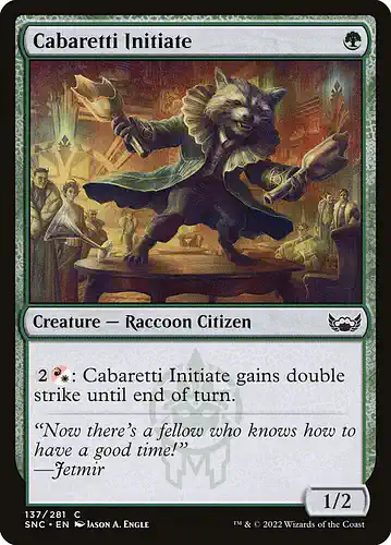 Cabaretti Initiate - snc Spoiler