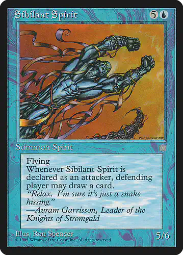 Sibilant Spirit - ice Spoiler