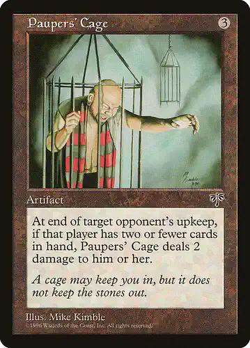 Paupers' Cage - mir Spoiler