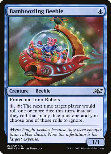 Bamboozling Beeble - unf Spoiler