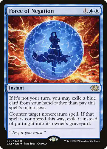 Force of Negation - 2x2 Spoiler
