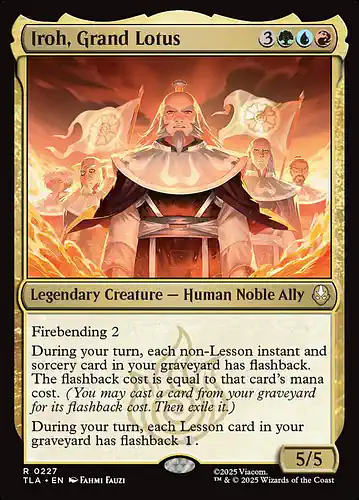 Iroh, Grand Lotus - tla Spoiler