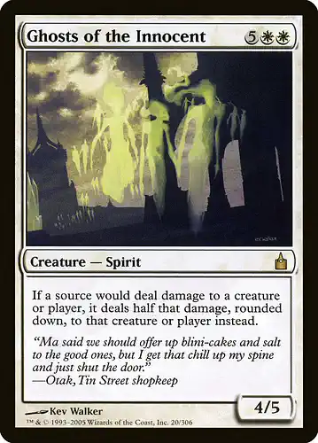 Ghosts of the Innocent - rav Spoiler