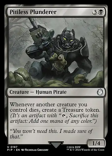 Pitiless Plunderer - pip Spoiler