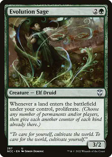 Evolution Sage - ncc Spoiler