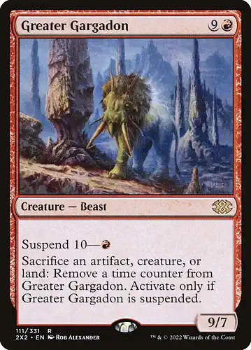 Greater Gargadon - 2x2 Spoiler