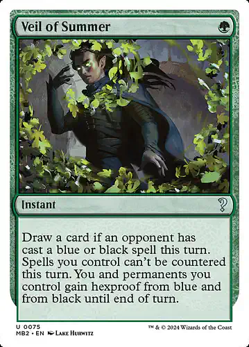 Veil of Summer - mb2 Spoiler