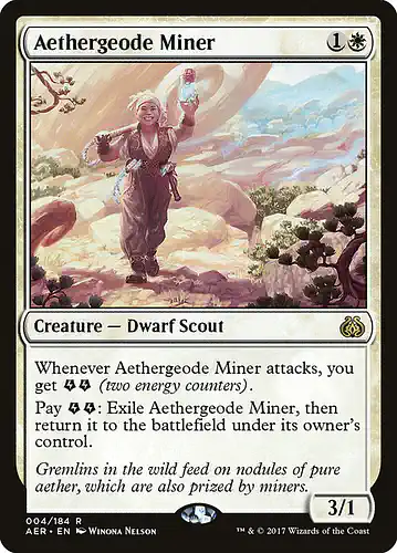 Aethergeode Miner - aer Spoiler